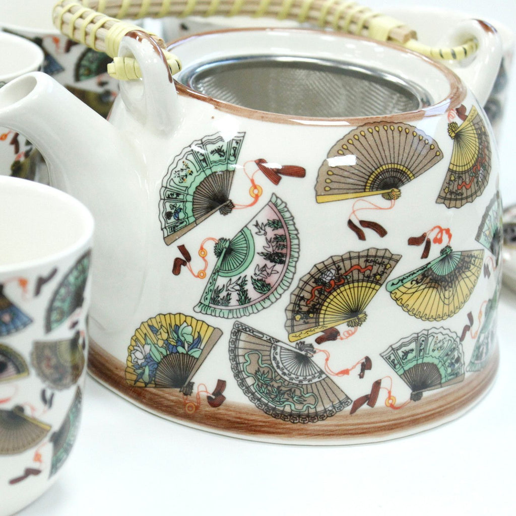 Herbal Teapot Set - China Fans-4