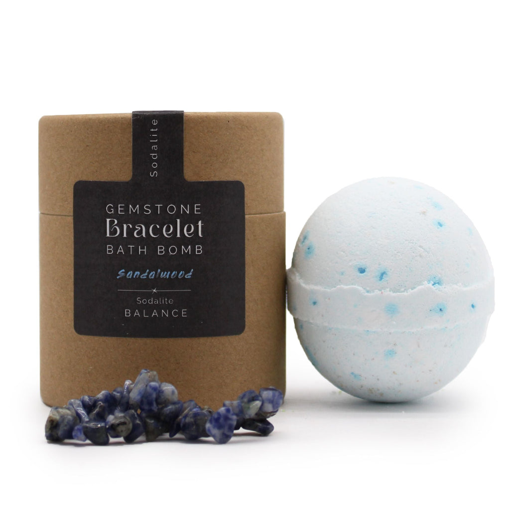 Sodalite Gem Bracelet Bath Bomb-1