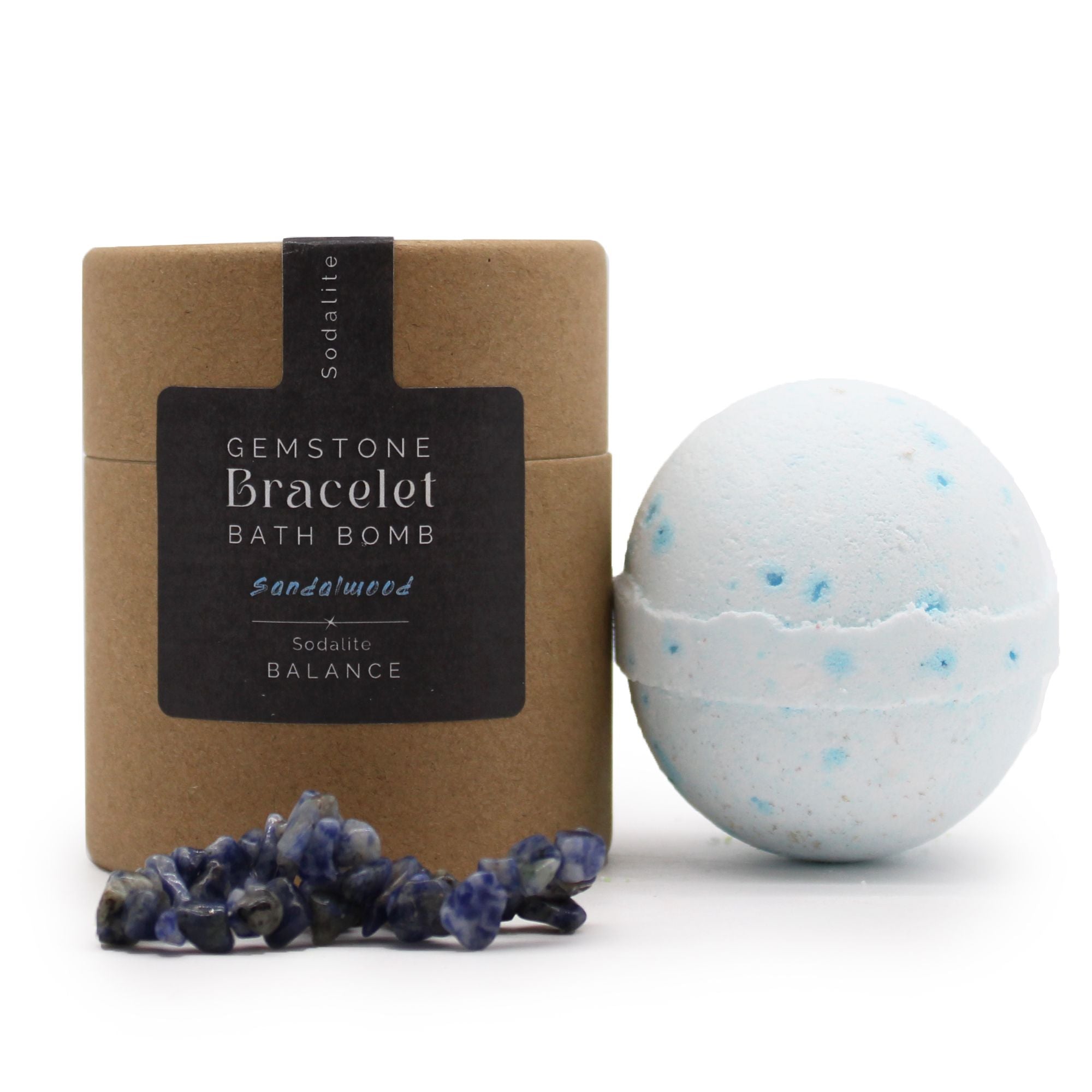 Sodalite Gem Bracelet Bath Bomb-1