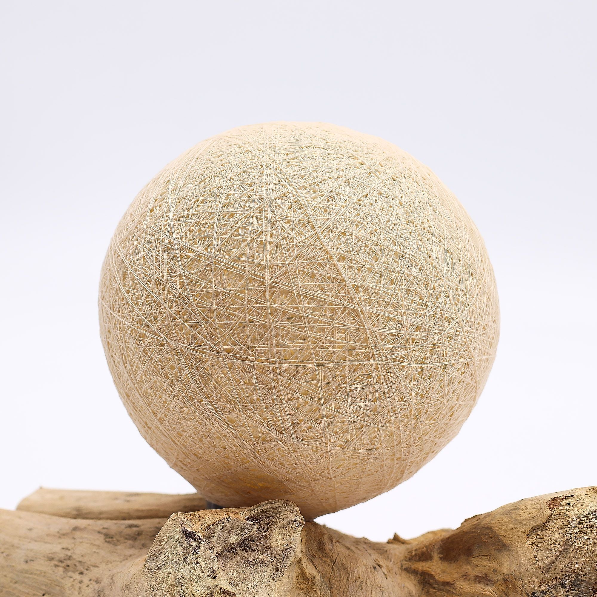 DriftGlow Lamp Cotton Wrap Cream Shade-2