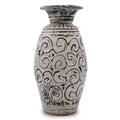 Swirls Shaped Vase - Cream-0