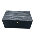 Vintage Deco - Multi Purpose Box - 22X12X10cm - Black Swirls-0