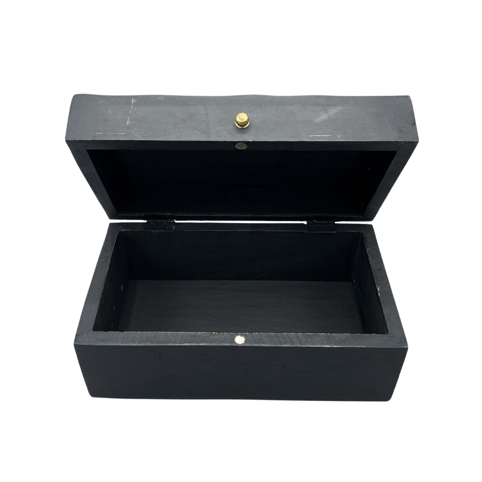 Vintage Deco - Multi Purpose Box - 22X12X10cm - Black Swirls-2