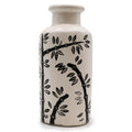 Bamboo Motif Straight Vase - Natural-0