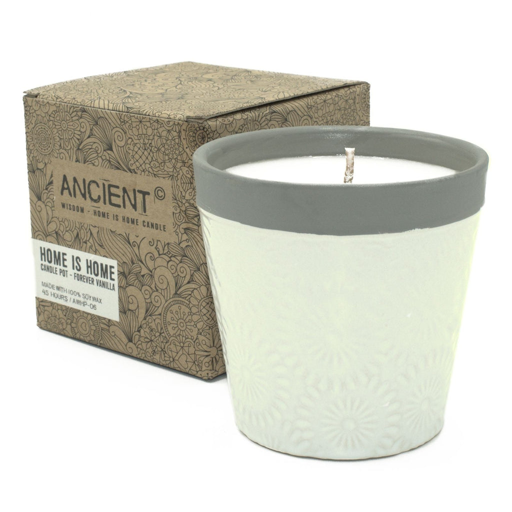 Home is Home Candle Pots - Forever Vanilla-1