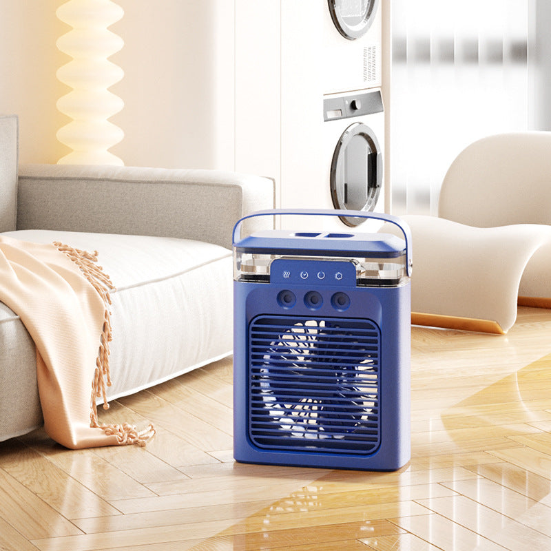 MistBreeze — USB Mist Fan with Night Light