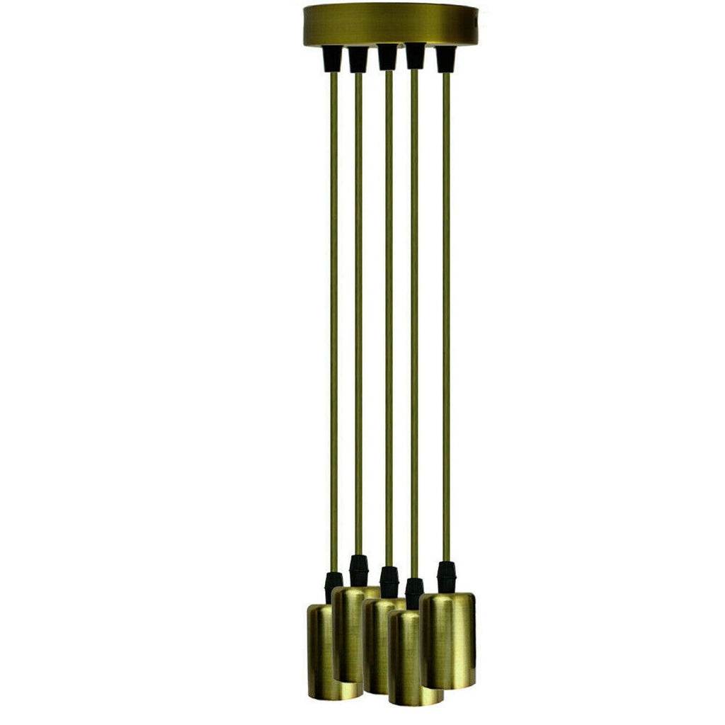 Modern golden Ceiling Light E27 Holder Pendant Lights~1294-5