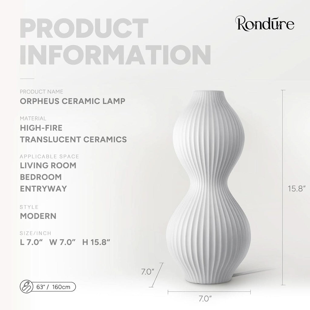 15.8 Inches Dimmable Translucent Ceramic Table Lamp-2