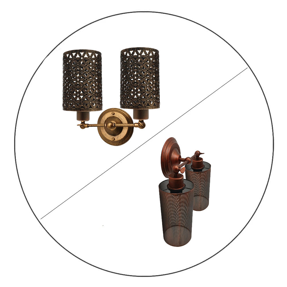 Double Cage Wall Light ~2280-3