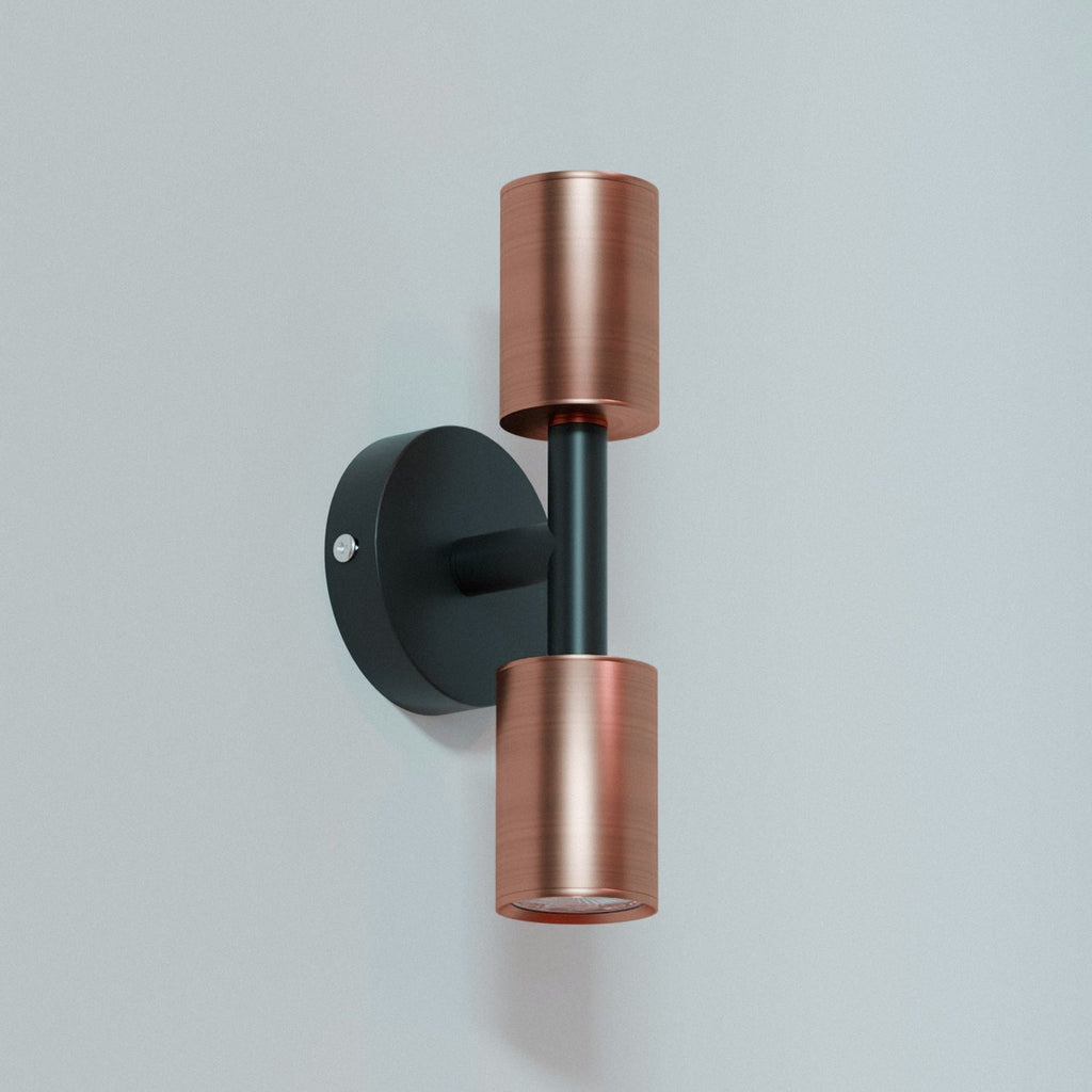 Double Head Up and Down Wall Light GU10 Spotlight-5632-5