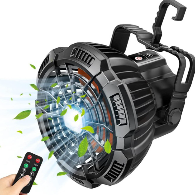 Portable Multi-Function Fan with Remote and Light