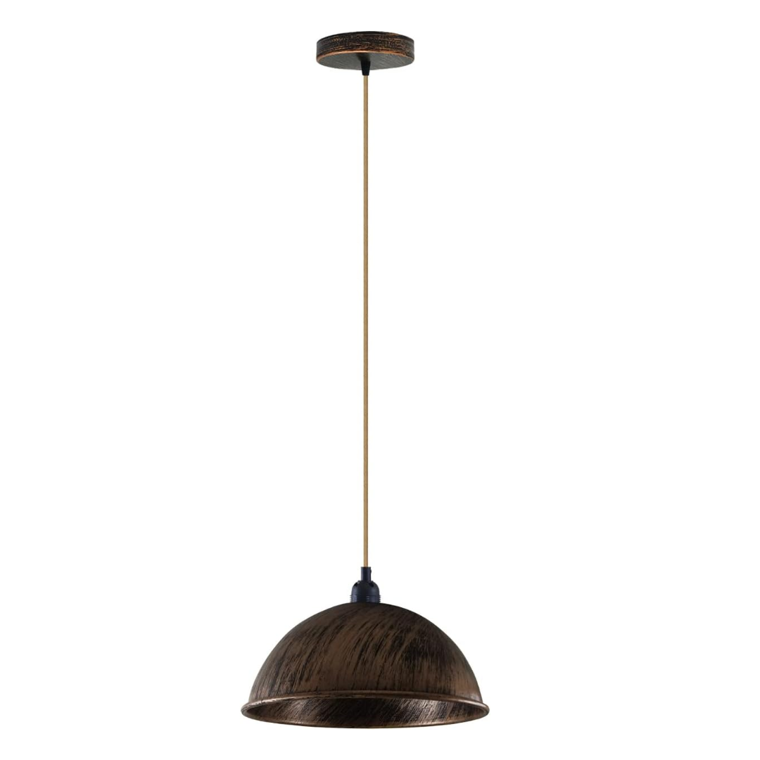 Shaded Hanging Light Hemp Rope Wire 1m ~6516-6