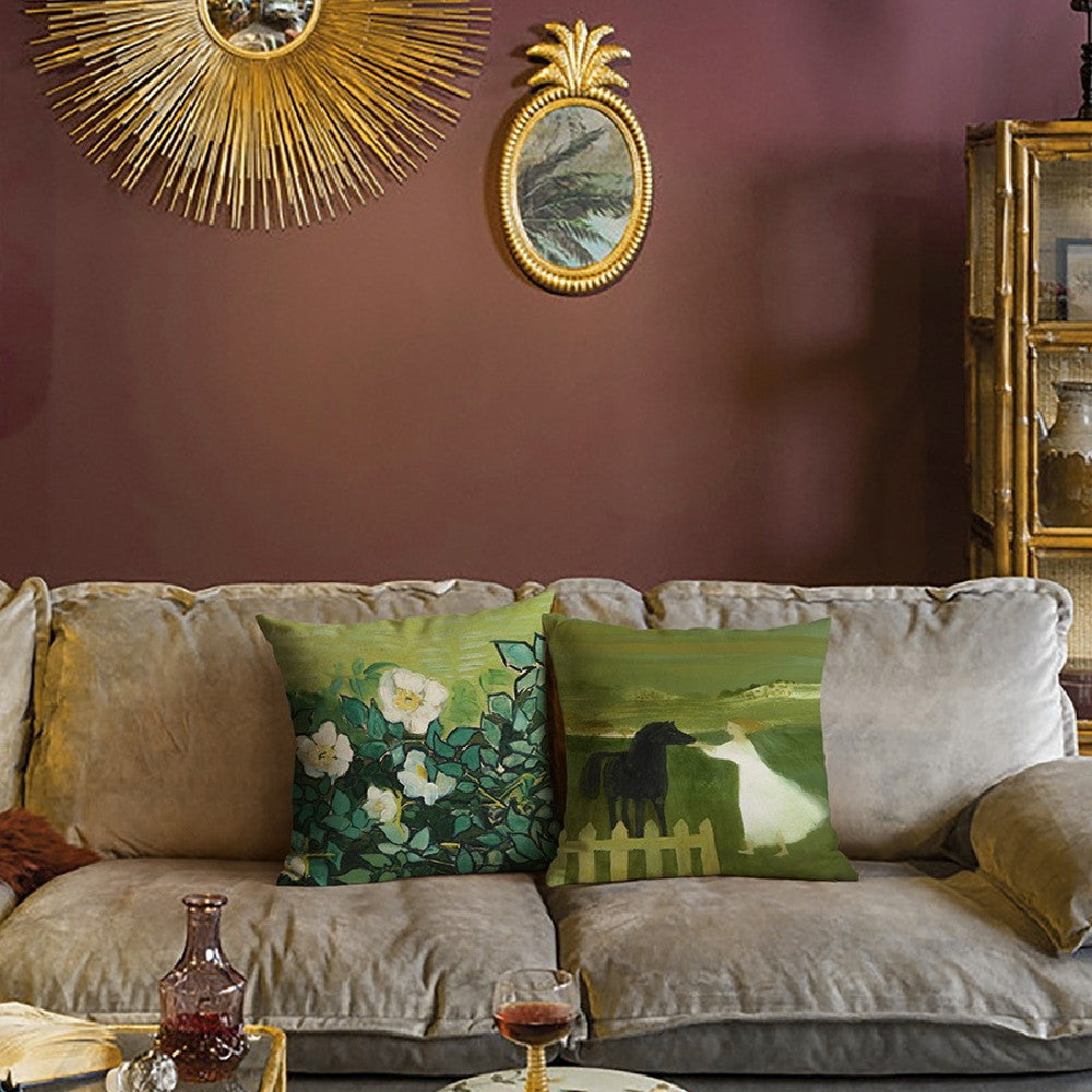 NovaCanvas — Art Print Velvet Cushion Cover