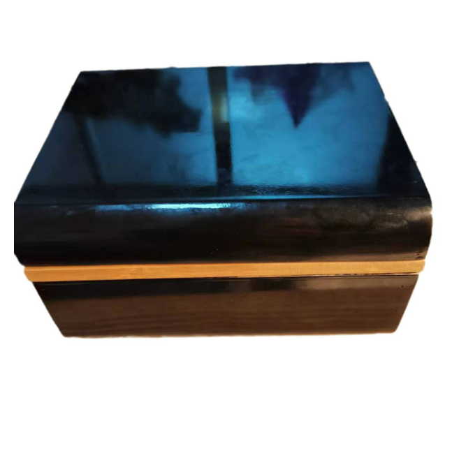 Premium Bamboo Storage Chest with Movable Tray