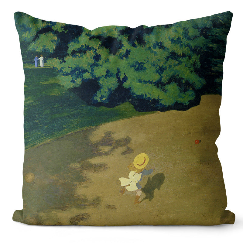 NovaCanvas — Art Print Velvet Cushion Cover