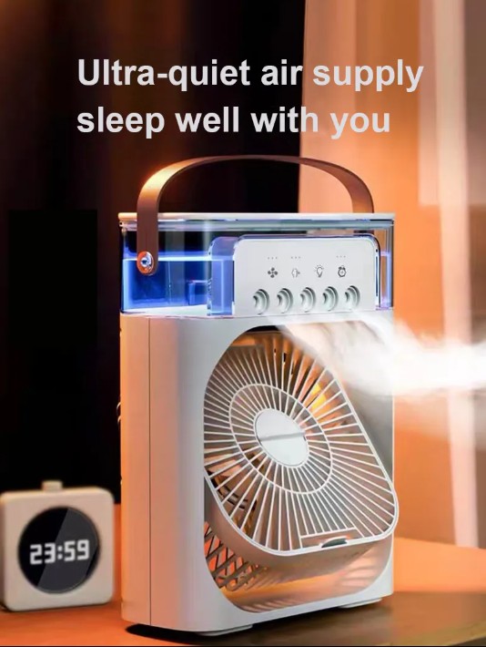 BreezeGlow — 3-in-1 Fan with Light & Glow