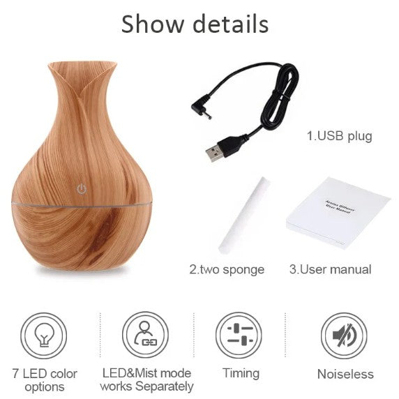 VaseMist — Aroma Vase Humidifier