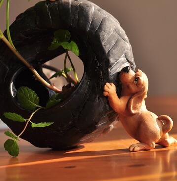 NovaPup — Resin Lucky Dog Figurine