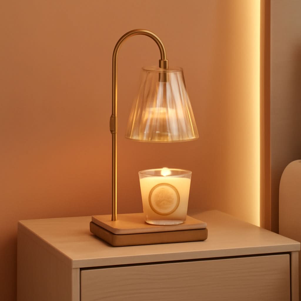 Candle Warmer Lamp With Timer Dimmable Functionality-0