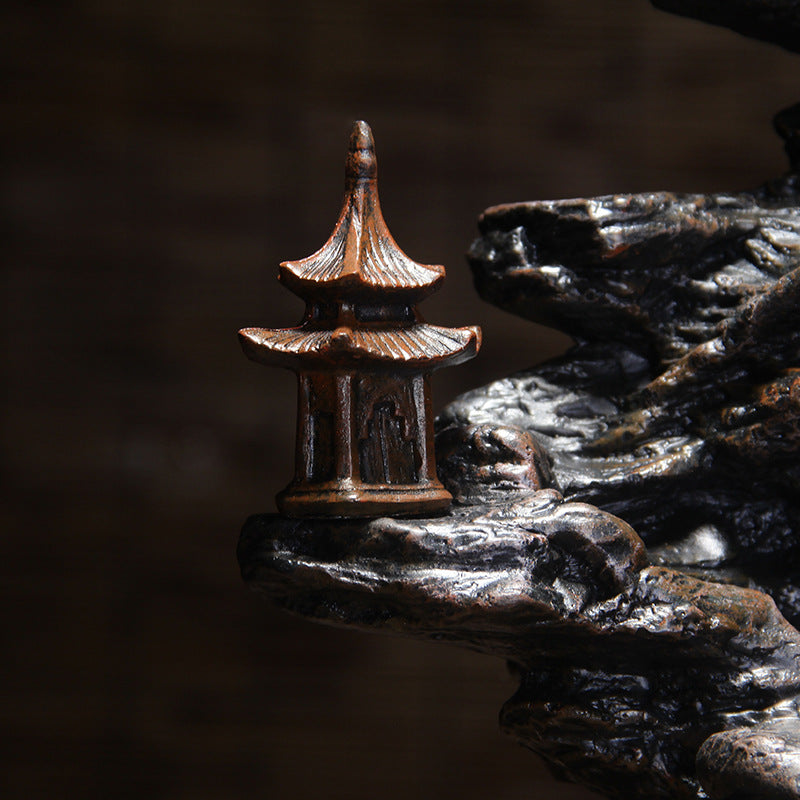 NovaZen Stream — Mountain Resin Incense Burner