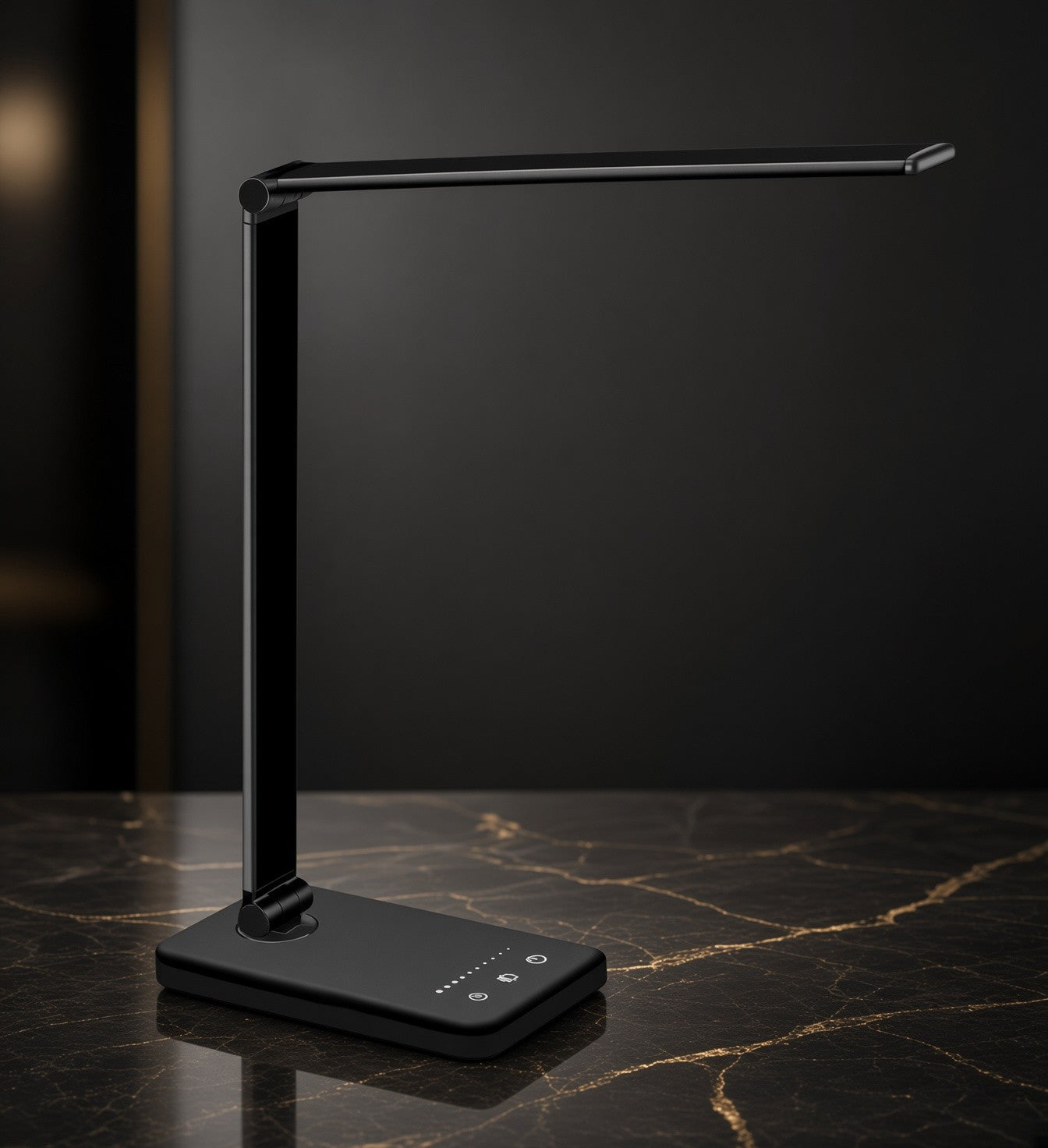 FlexCharge — Foldable LED Desk Lamp with Wireless Charger