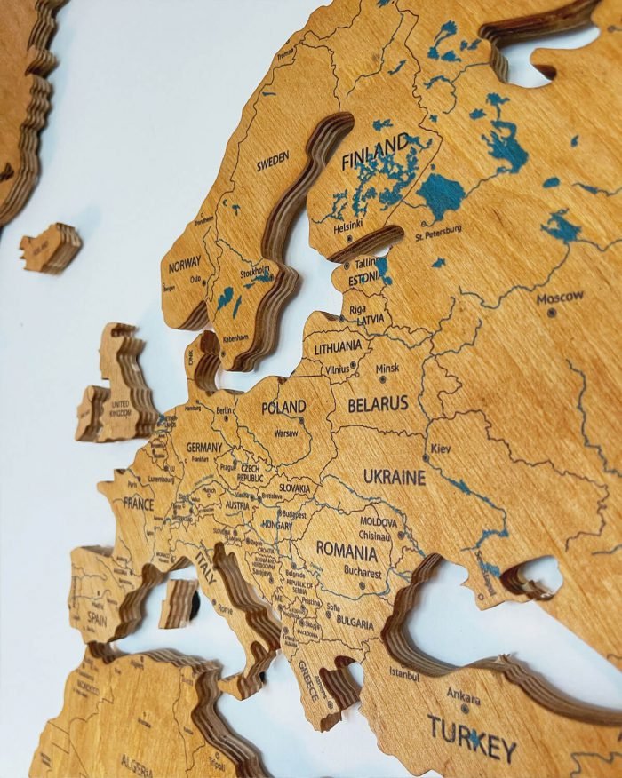 Colored Wooden World 1