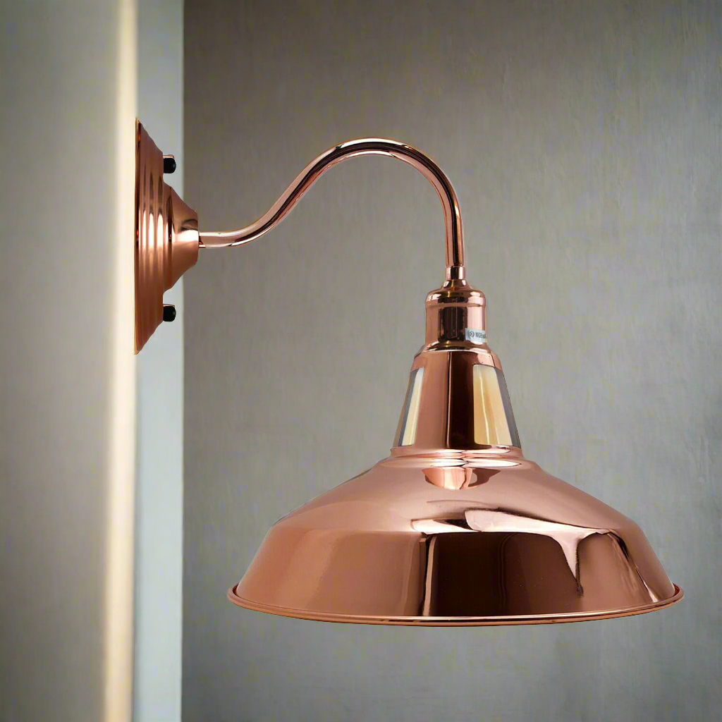 Industrial indoor Swan neck Wall light~3623-3