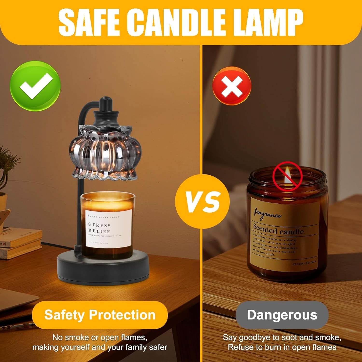 MatteOnyx Candle Warmer Lamp With Programmable Timer-4