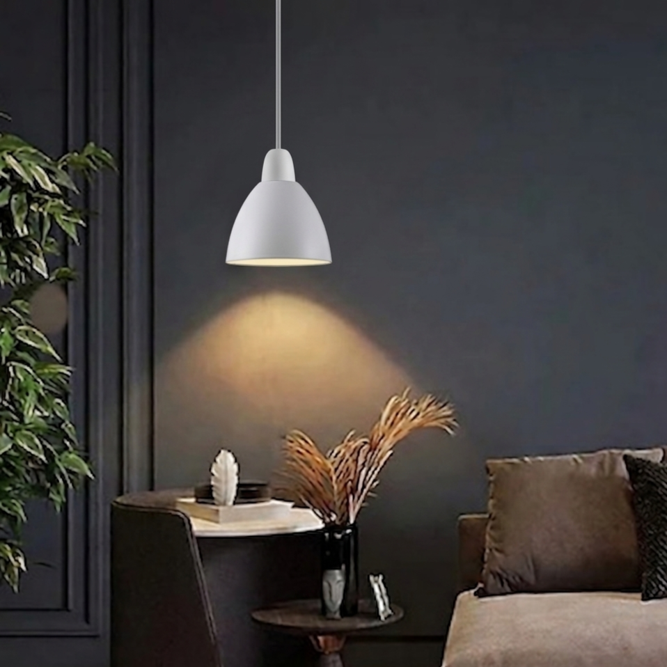 Industrial Mug Shape Easy Fit Lampshade Pendant Light E27 Fitting ~5690