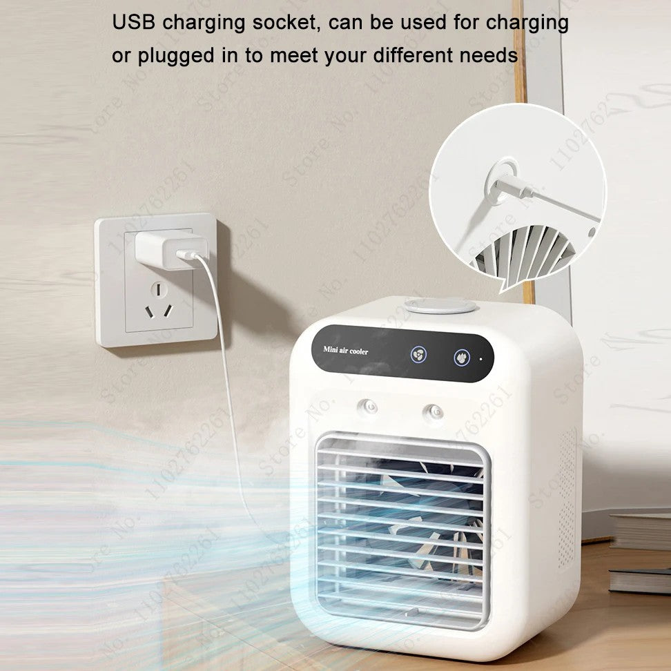 NovaBreeze 3in1 — Mini Air Conditioner with Humidifier