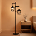 Dimmable Industrial Farmhouse Floorstanding Lamp 68 Inch-0