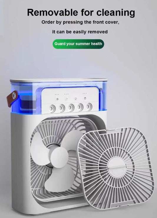 BreezeGlow — 3-in-1 Fan with Light & Glow