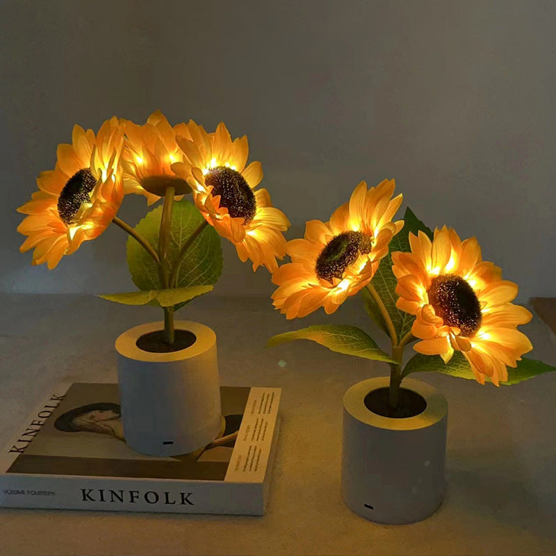 SunGlow — Sunflower LED Rechargeable Night Light