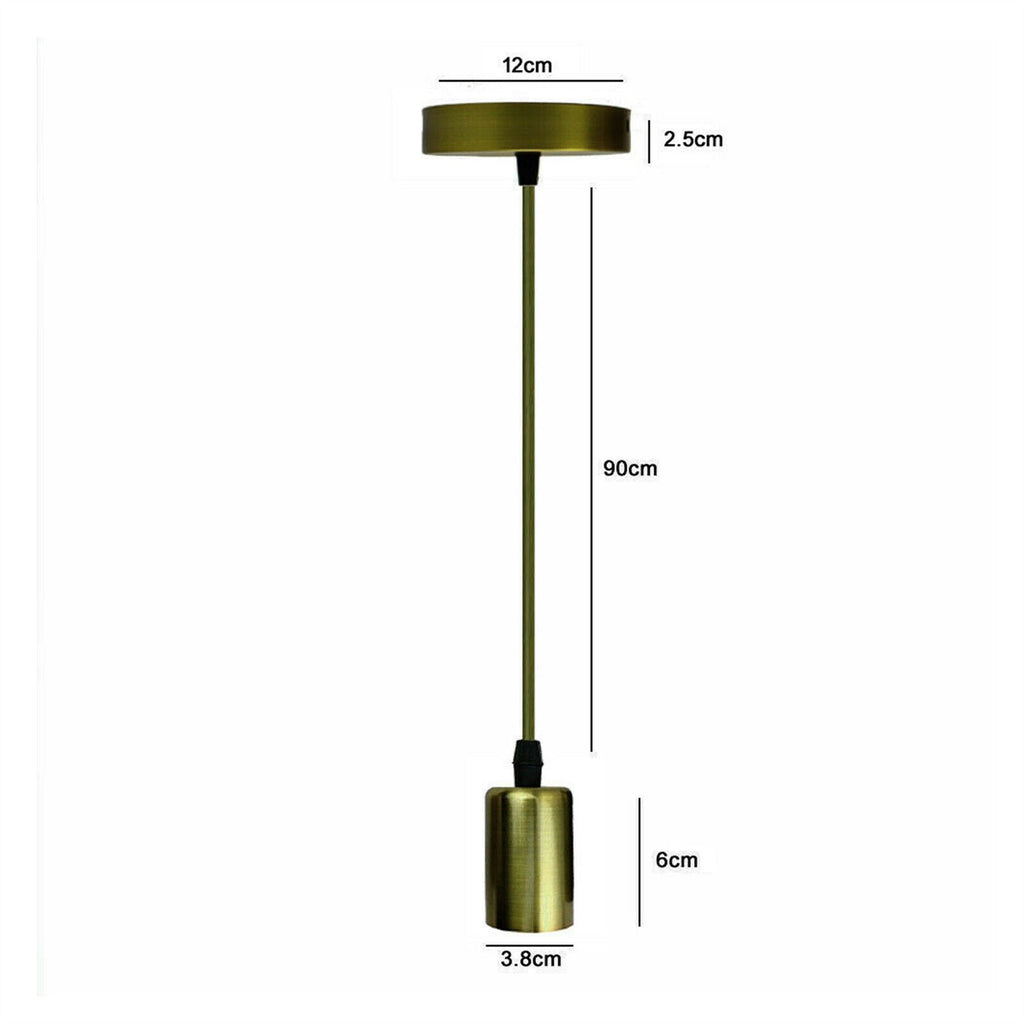 Modern golden Ceiling Light E27 Holder Pendant Lights~1294-3
