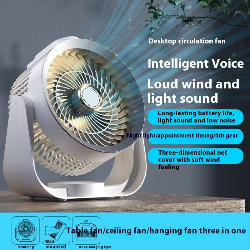 FloorBreeze — USB Rechargeable Floor Fan