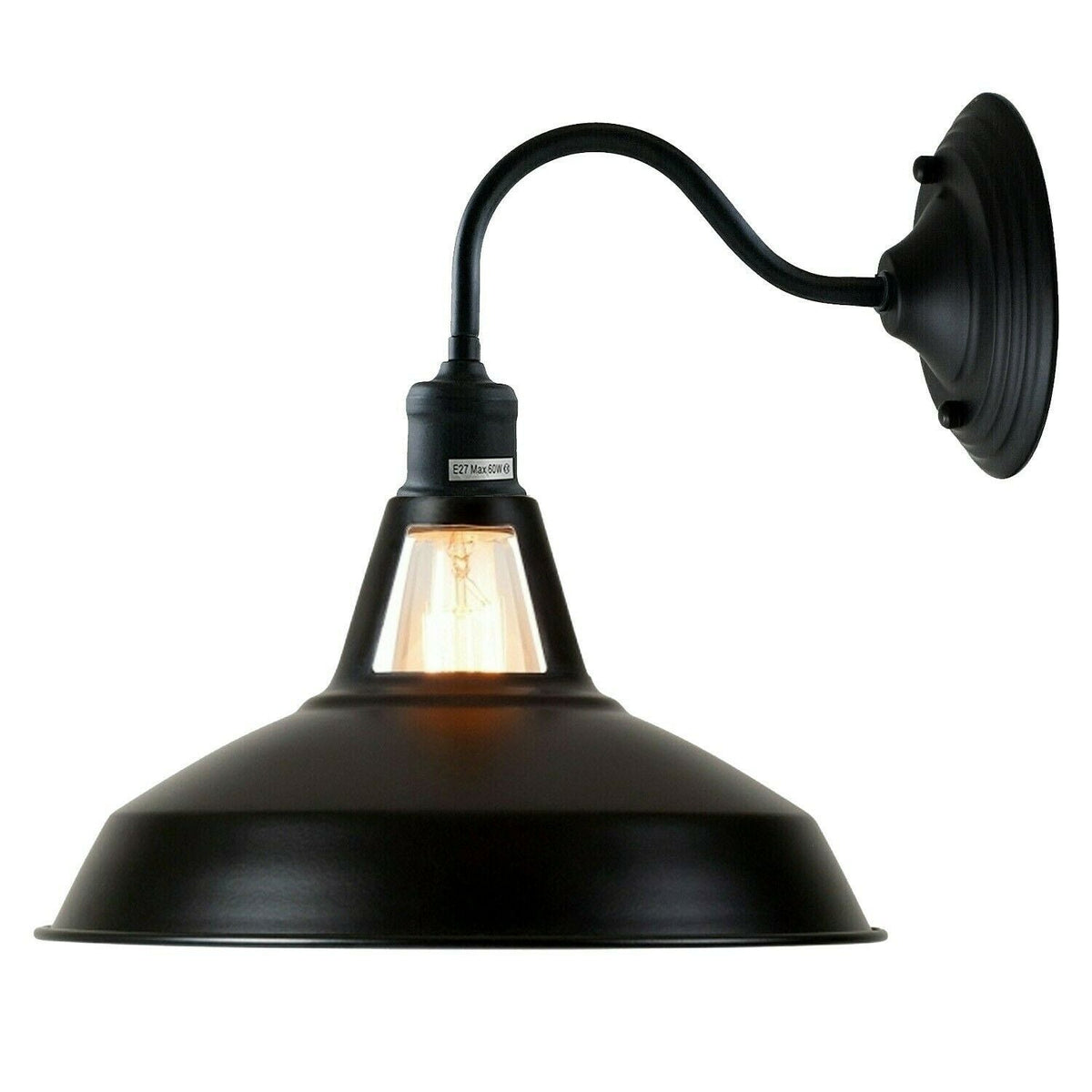 Industrial indoor Swan neck Wall light~3623-5