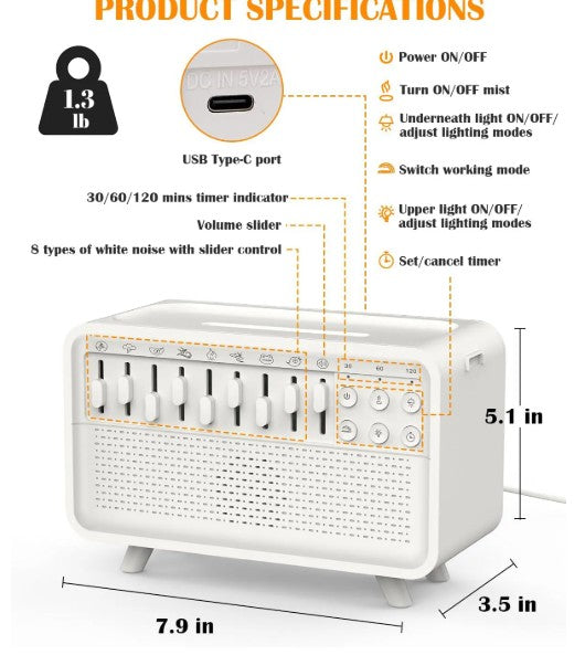 AirMist — Cool Mist Ultrasonic Home Humidifier