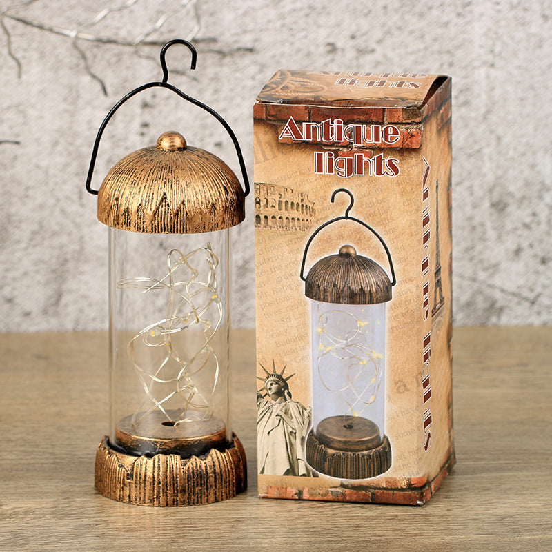 VintageLux — Retro Pendant Table Lamp