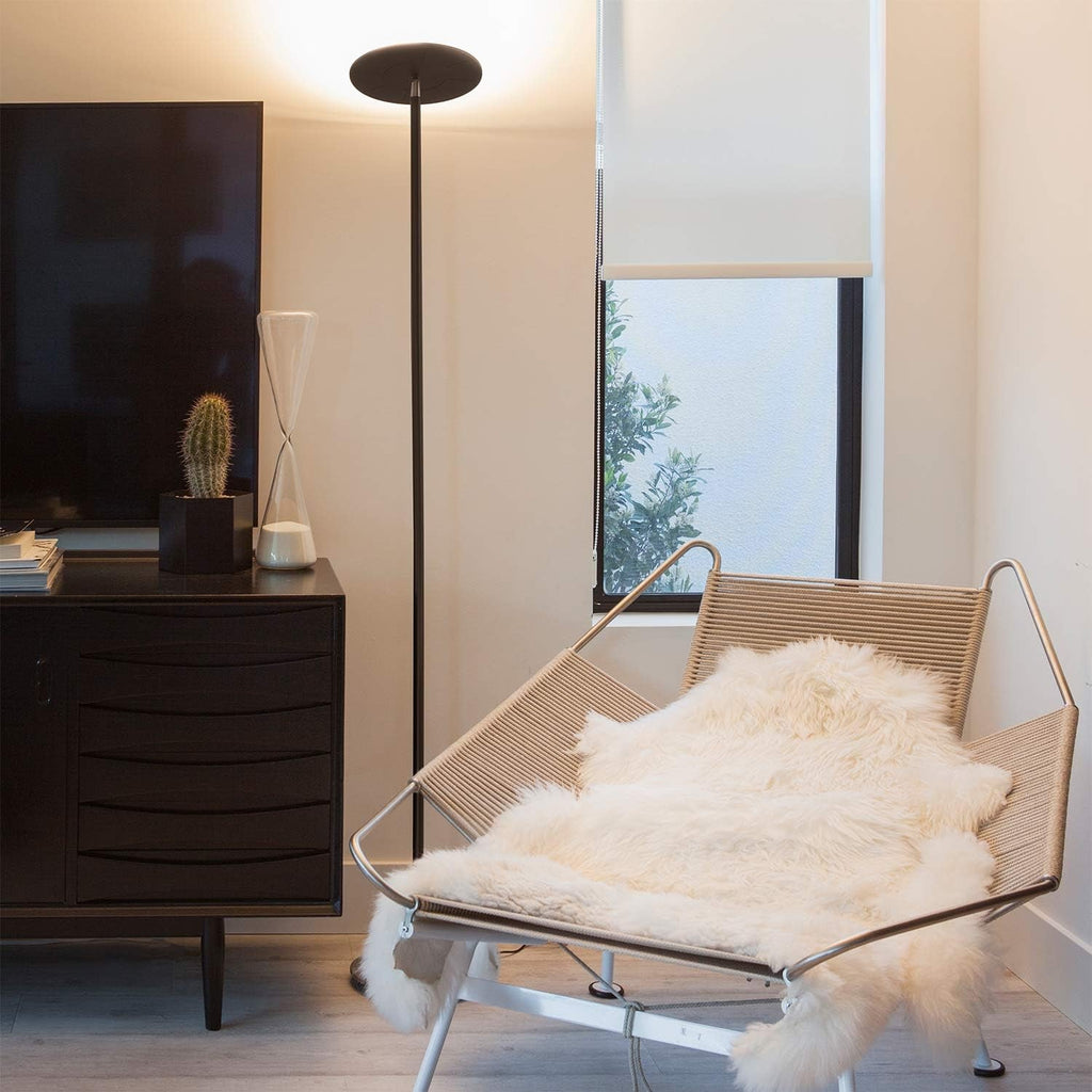 Bronze Sky LED Floorstanding Lamp Torchiere Dimmable-2