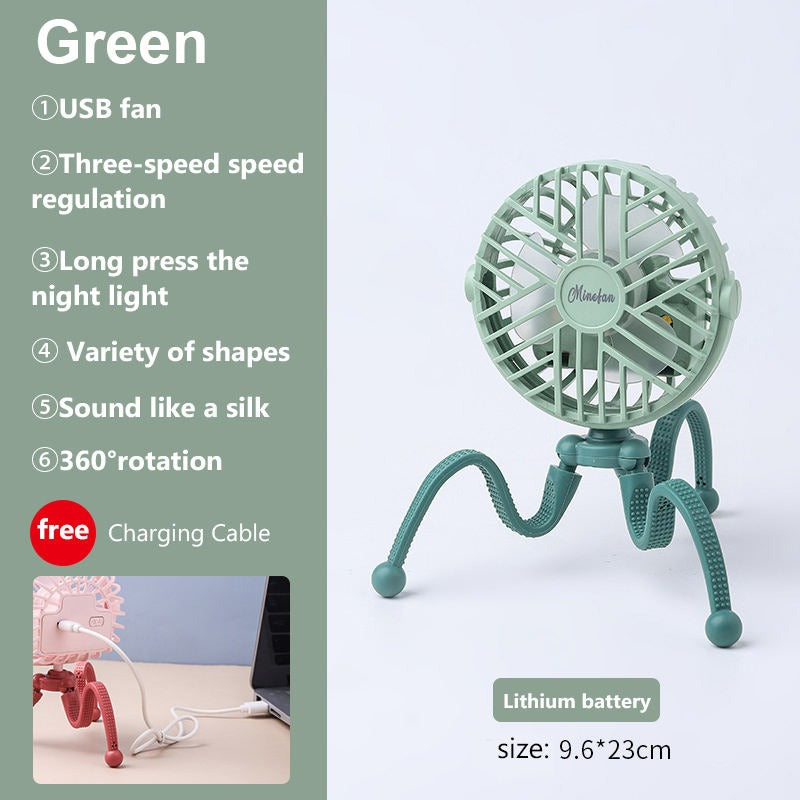 PramBreeze — Mini USB Stroller Fan