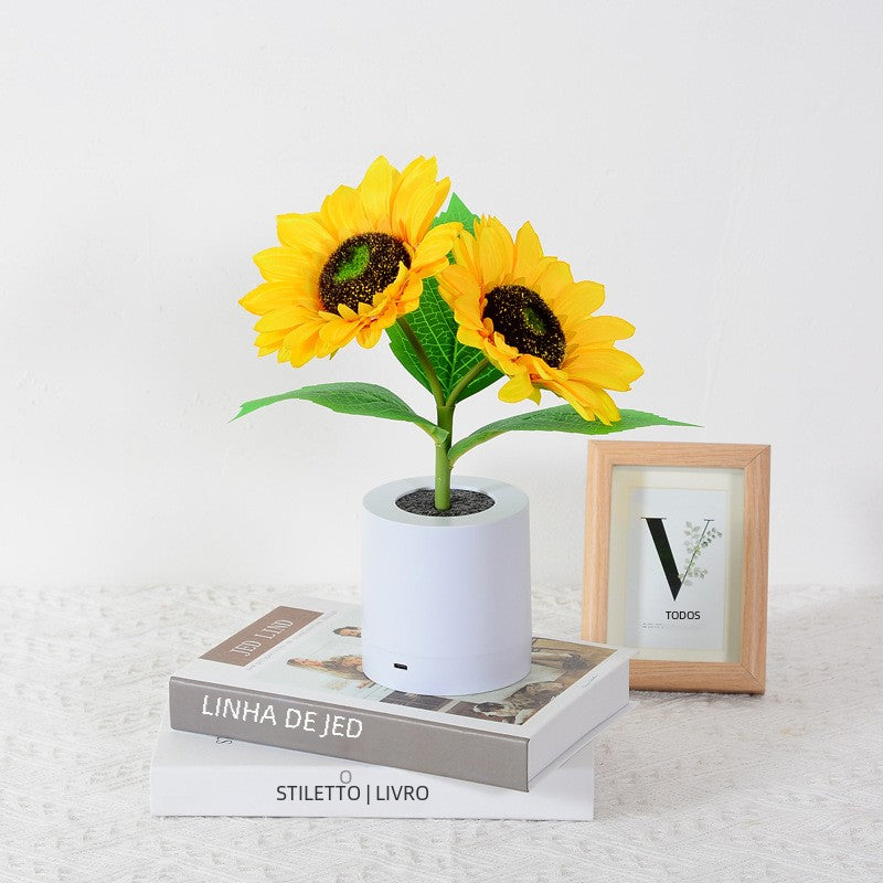 SunGlow — Sunflower LED Rechargeable Night Light