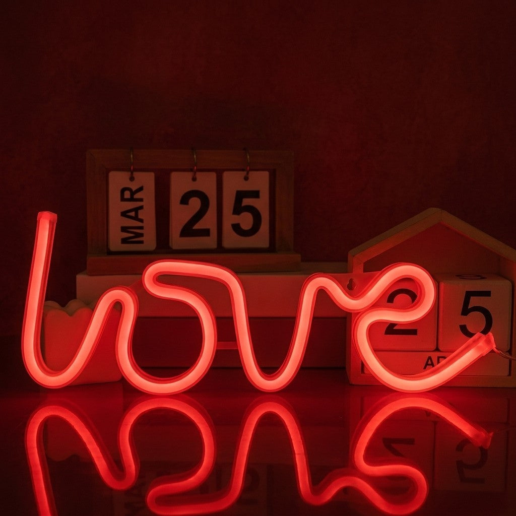 NeonLove — Pink Love LED Neon Light Sign