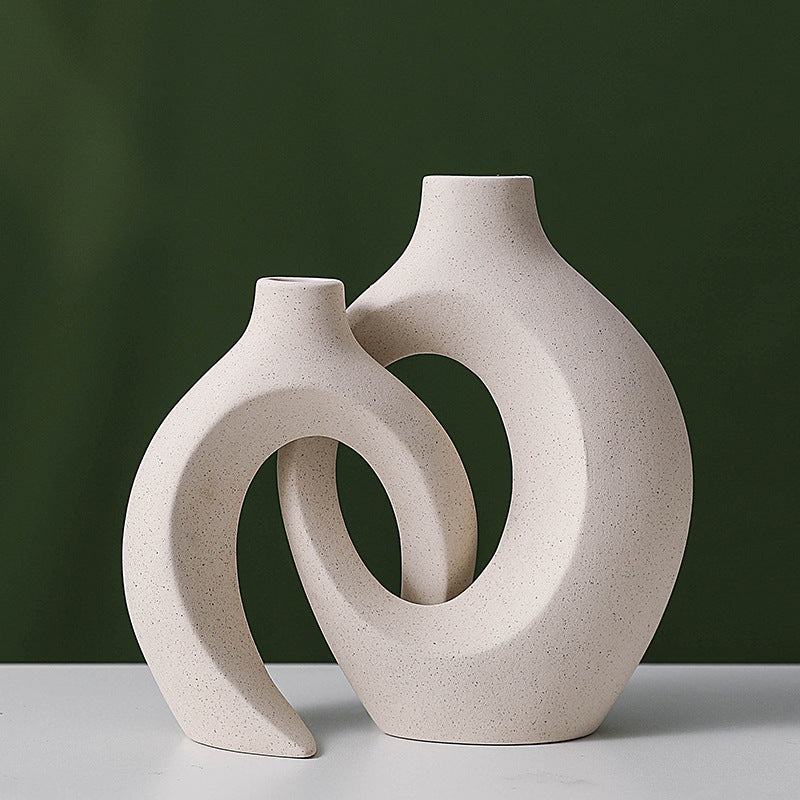 NovaVase Euro — European Minimalist Ceramic Vase Set