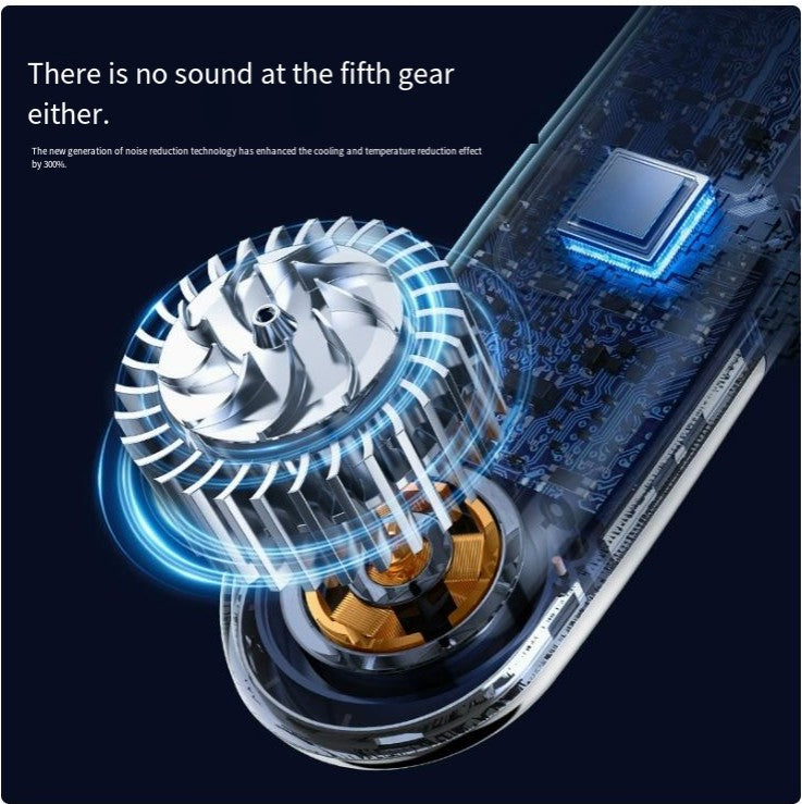 NeckBreeze Pro — 10000mAh Portable Neck Fan