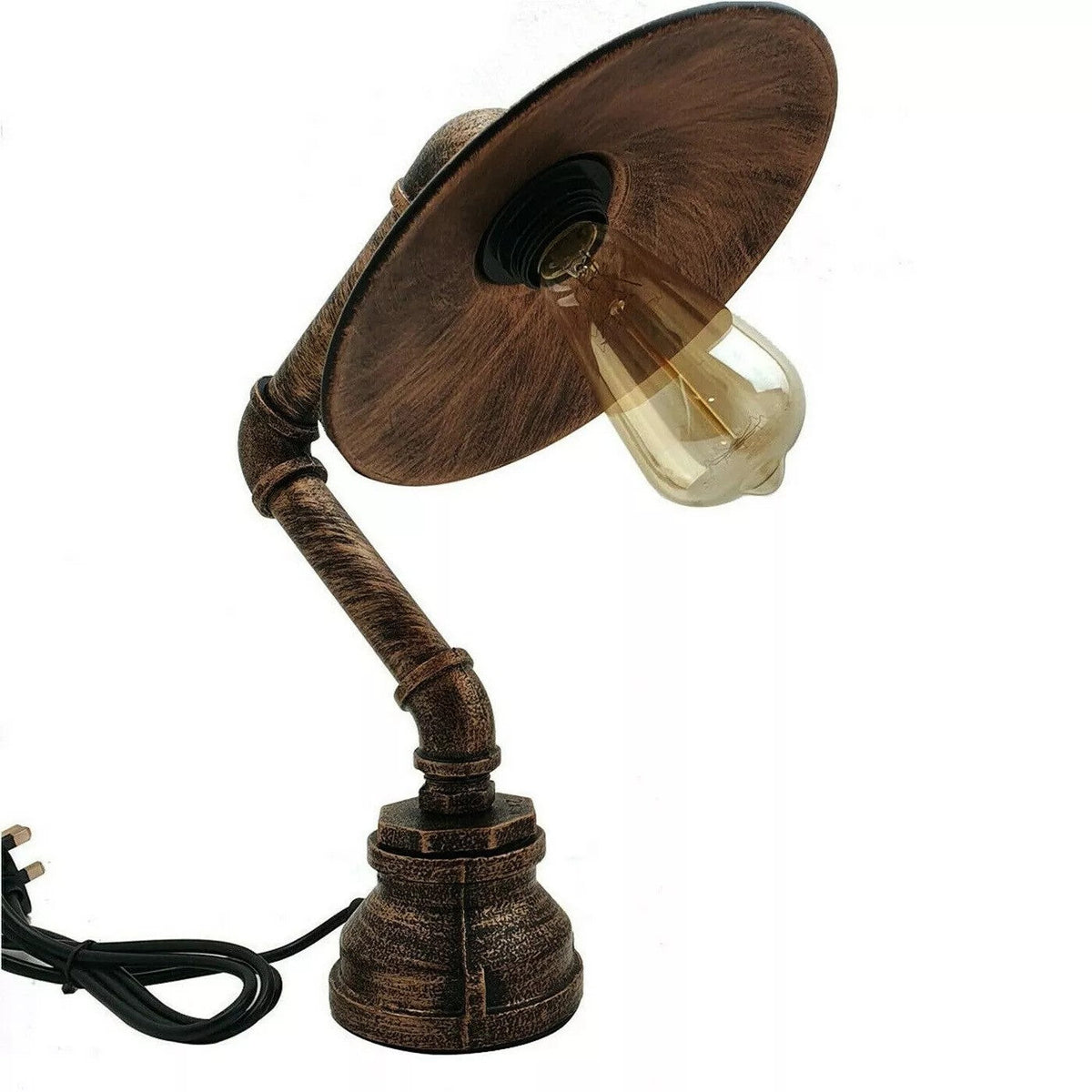 Best Steampunk Lamp Industrial Desk Table Light~2812-7