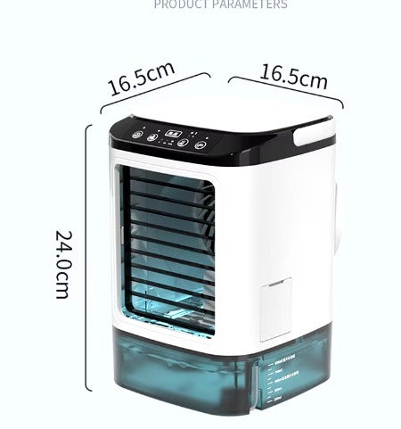 DualBreeze — Dual Spray USB Air Cooler Fan