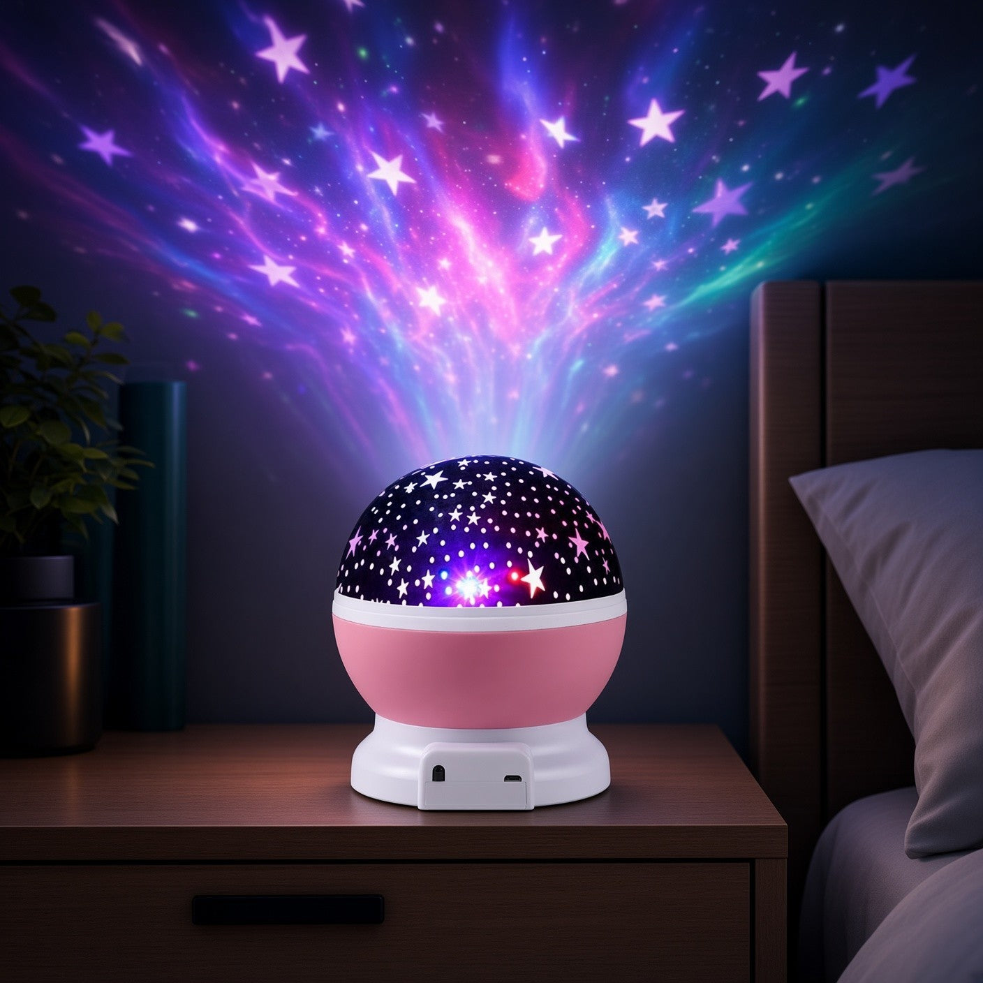 StarVeil — LED Star Projector with Bluetooth Speaker