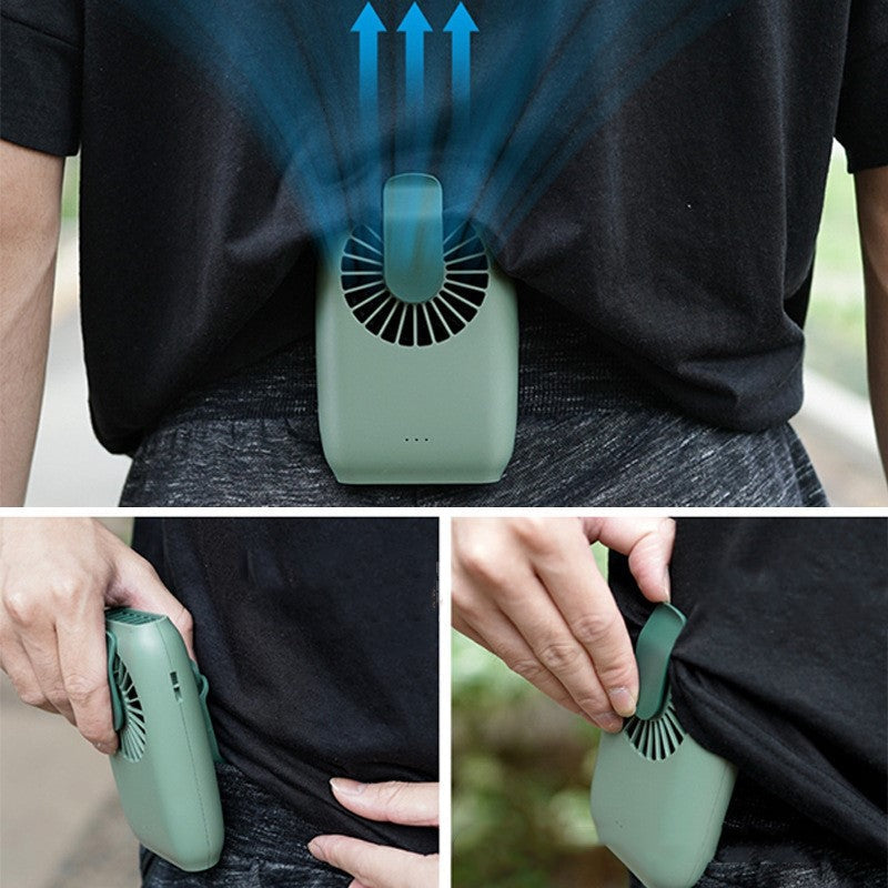 NeckBreeze Mini — Silent USB Rechargeable Neck Fan