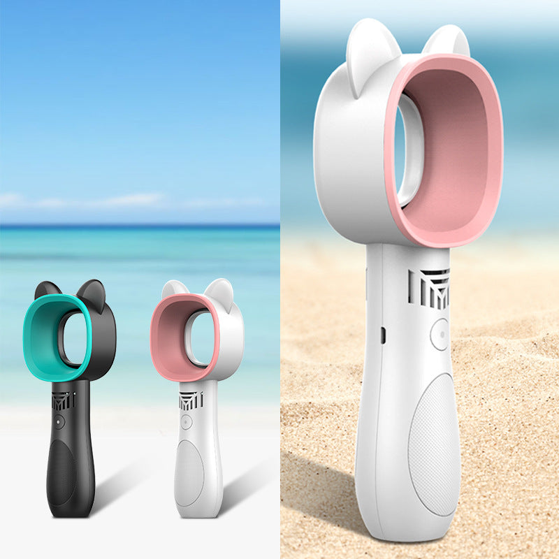 FoldBreeze — Foldable Bladeless Cartoon Fan