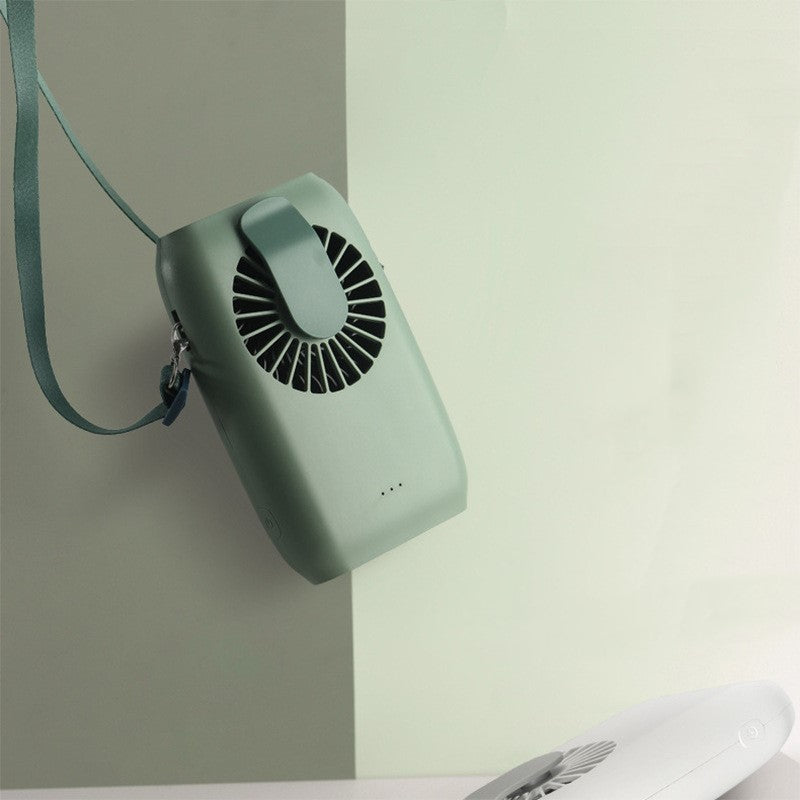 NeckBreeze Mini — Silent USB Rechargeable Neck Fan